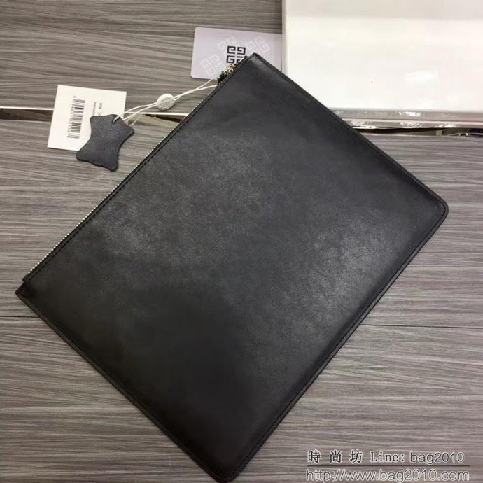 GlVENCHY紀梵希 2018最新 熱賣款式 專櫃品質 頂級進口牛皮 原版五金 拉鏈手包 091888  tsg1094